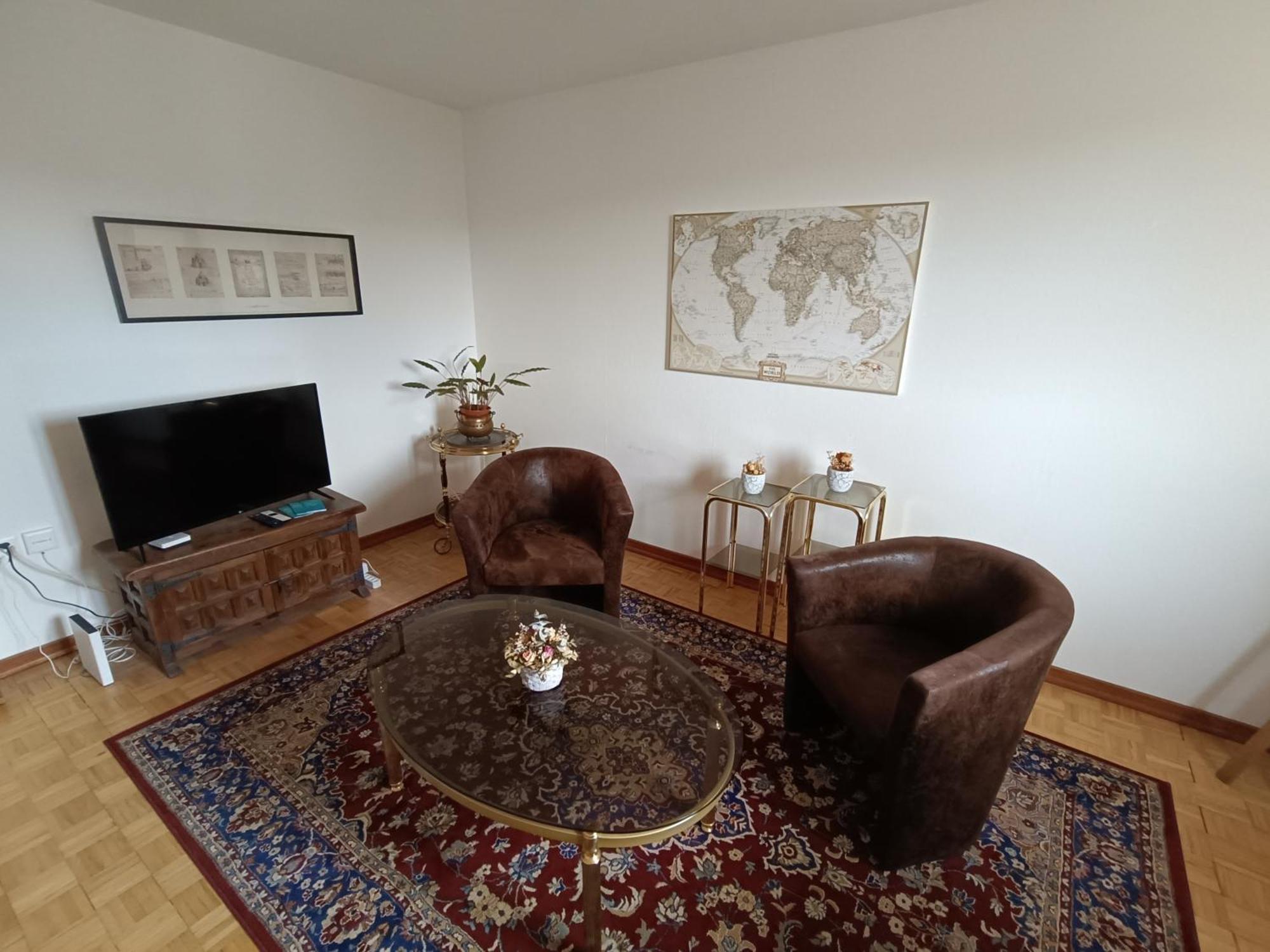 Helvetia 2 Zimmer Apartment Mit Parkplatz Curych Exteriér fotografie